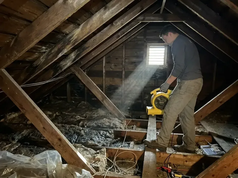 attic-water-damage-drying-proc-007 — frequently asked questions, Emergency Water Extraction & 24/7 Flood Response in Benicia…
